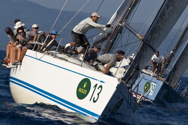 YASHA sails to top mark - Swan 45 World Championship © Rolex / Bruno Cocozza Bruno Cocozza http://www.regattanews.com/
